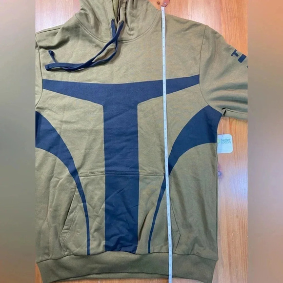Star Wars - The Mandalorian - Medium Green Hoodie / Sweater - BNWT ✨ - Picture 5 of 15